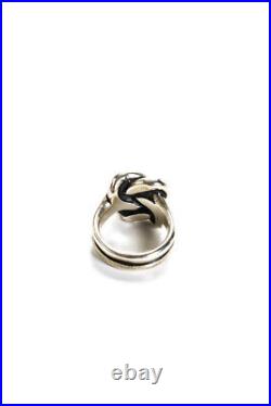 James Avery Womens Sterling Silver Lovers Knot Slip-On Ring 13g