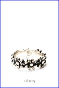 James Avery Womens Sterling Silver Margarita Daisy Flower Ring Size 5.5 3.1g