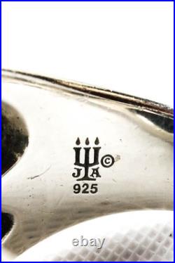 James Avery Womens Sterling Silver Open Spring Butterfly Ring Size 6 8.6g