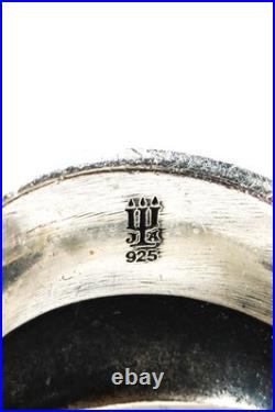 James Avery Womens Sterling Silver Triple Segment Dome Ring Size 5.75 11.7g