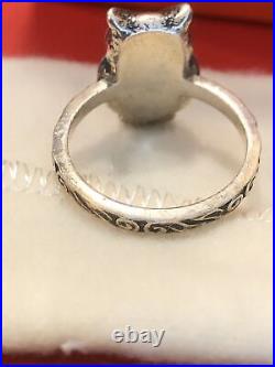 James Avery Woodland Owl Ring RARE RING RETIRED SIZE 10 WITH BOX