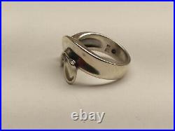 James Avery Wrapped Ribbon Ring, 925, Size 6.5, Retired! (20004497)