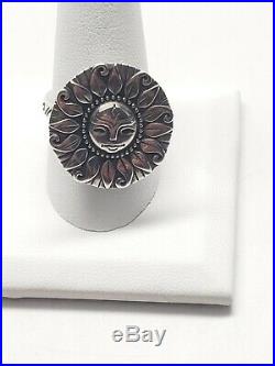 James Avery You Are My Sunshine Sun Ring. Retired. Rare. 925 Preowned Size 10