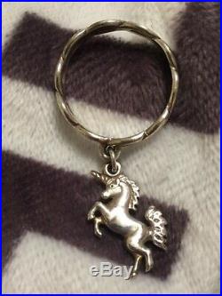 James Avery dangle ring with unicorn charm size 7