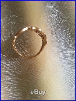 James Avery gold open sorrento ring Size 5 1/2