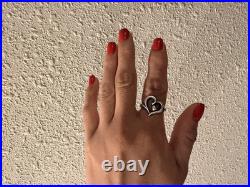 James Avery joy of my heart ring Size 8 Gold Silver