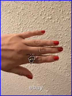 James Avery joy of my heart ring Size 8 Gold Silver