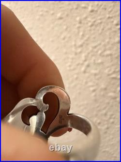 James Avery joy of my heart ring Size 8 Gold Silver