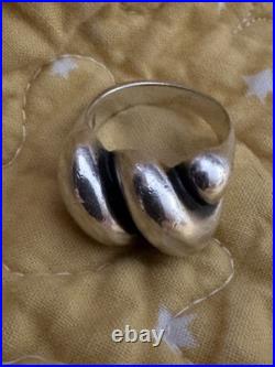 James Avery modernist ring sterling silver sz10.25