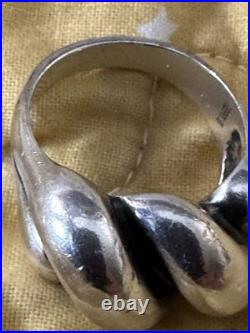 James Avery modernist ring sterling silver sz10.25