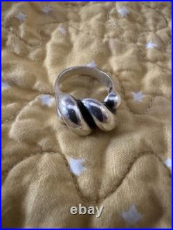 James Avery modernist ring sterling silver sz10.25