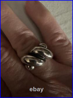 James Avery modernist ring sterling silver sz10.25