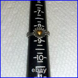 James Avery retired sterling silver and bronze radiant heart ring size 8.5 James Avery retired sterling silver and bronze radiant heart ring size 8.5
