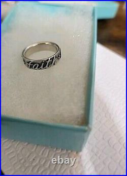 James Avery ring size 5.5 Faith Hope And Love