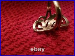 James Avery ring size 9 Electra silver retired design