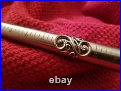 James Avery ring size 9 Electra silver retired design