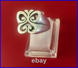 James Avery sterling silver Spring Butterfly ring size 8.5