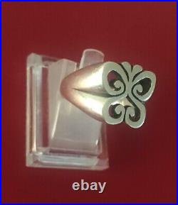 James Avery sterling silver Spring Butterfly ring size 8.5