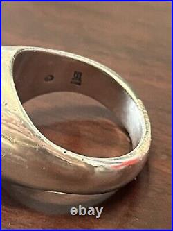 James Avery super rare men's Christian chi-rho signet ring