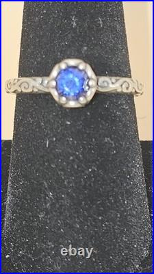 James avery cherished birthstone ring. Sterling Silver Lab Created Size 7.5