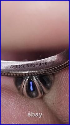 James avery cherished birthstone ring. Sterling Silver Lab Created Size 7.5