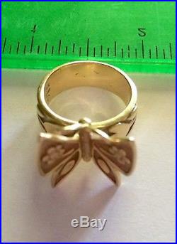 James avery gold mariposa butterfly ring. Size 7