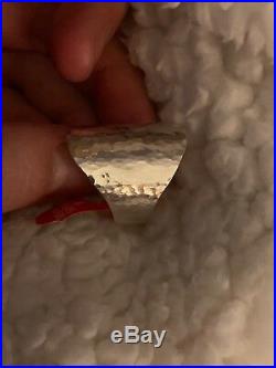 James avery retired hammered oval ring NWT BIN