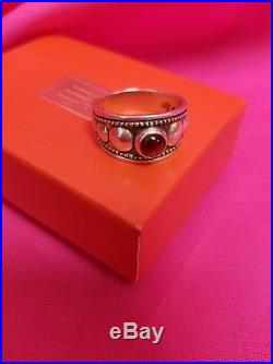 James avery ring size 9.5 Garnet retired. Excellent condition