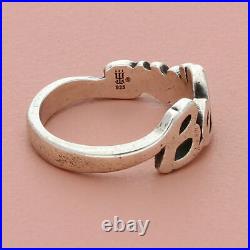 James avery sterling silver retired believe ring size 5.5