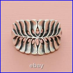 James avery sterling silver retired mimosa leaf ring size 9