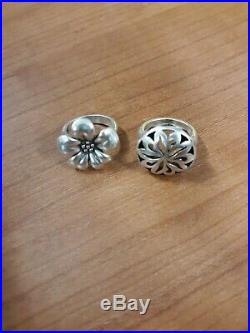 Lot Of 2 James Avery 925 Rings Size 5
