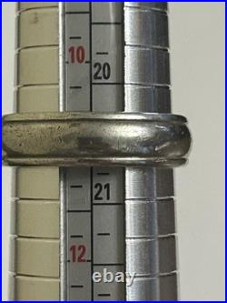 Lot Of 5 James Avery Silver Bands. 925, Sizes 8,9,11,13. Smaller Band Is 9.25