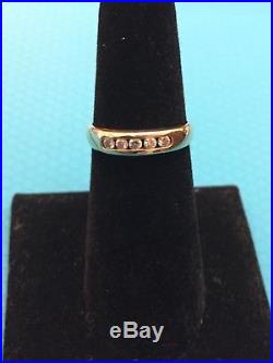 Lovely James Avery 18K 750 Yellow Gold Diamond Debra Ring Size 5.75