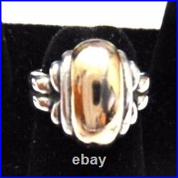 Medium Thatch Dome Ring Retired James Avery Super Rare Size