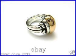 Medium Thatch Dome Ring Retired James Avery Super Rare Size