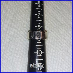 Men's James Avery Forged Faith Hope And Ring Sterling Silver Sz 8.75