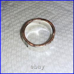 Men's James Avery Forged Faith Hope And Ring Sterling Silver Sz 8.75