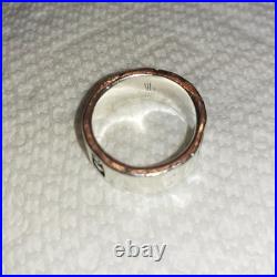 Men's James Avery Forged Faith Hope And Ring Sterling Silver Sz 8.75