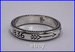 NEW Retired James Avery Texas My Texas Ring Size 7.5 Sterling Silver 925