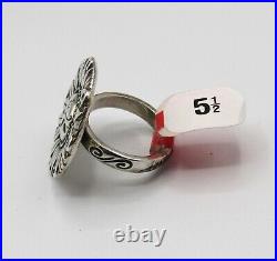 NEW in Box Tag Retired James Avery Sunshine Ring Size 5 1/2 Sterling Silver