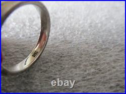 NOS JAMES AVERY SET WEDDING RING BANDS 3mm SZ 5/SZ 6 STERLING SILVER 925-6.65g NOS JAMES AVERY SET WEDDING RING BANDS 3mm SZ 5/SZ 6 STERLING SILVER 925-6.65g