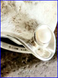 RARE! Gorgeous James Avery Pearl Ring Size 6 Vintage Beautiful Piece