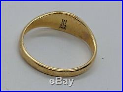 RARE RETIRED James Avery 14k Yellow Gold Tiny Spring Butterfly Ring Size 4.5