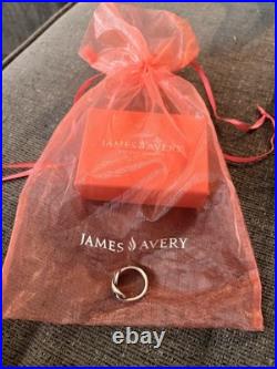 RARE RETIRED James Avery Sterling silver 925 Knot Band Ring Size 5.5 5.4g
