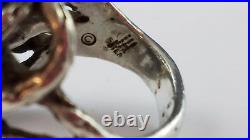 RARE RETIRED James Avery Tree Branch Openwork Dome Ring Sterling Silver Size 5