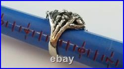 RARE RETIRED James Avery Tree Branch Openwork Dome Ring Sterling Silver Size 5