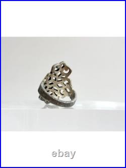 RARE Retired James Avery Latice Openwork Sterling Silver 925 Vintage Ring 7.25 RARE Retired James Avery Latice Openwork Sterling Silver 925 Vintage Ring 7.25
