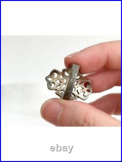 RARE Retired James Avery Latice Openwork Sterling Silver 925 Vintage Ring 7.25