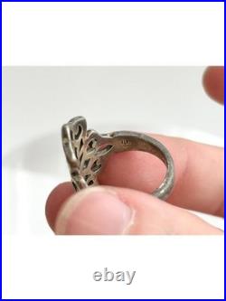 RARE Retired James Avery Latice Openwork Sterling Silver 925 Vintage Ring 7.25