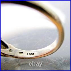 RARE Retired James Avery Love Birds Ring Sterling Silver 925 Size 3 HTF Vintage